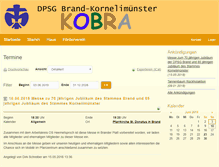 Tablet Screenshot of dpsg-brand.de